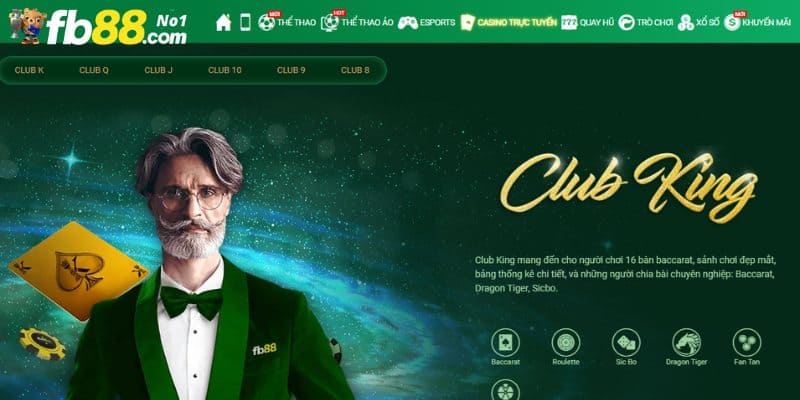 Hướng dẫn truy cập sảnh casino trực tuyến FB88